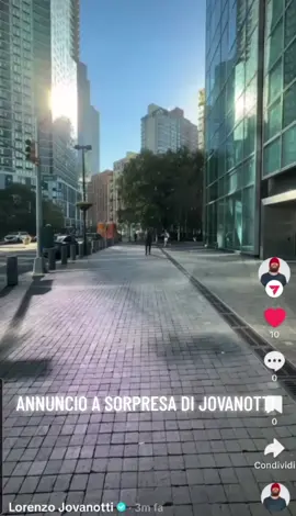 @Lorenzo Jovanotti annuncia il disco nuovo!!! #Jovanotti 