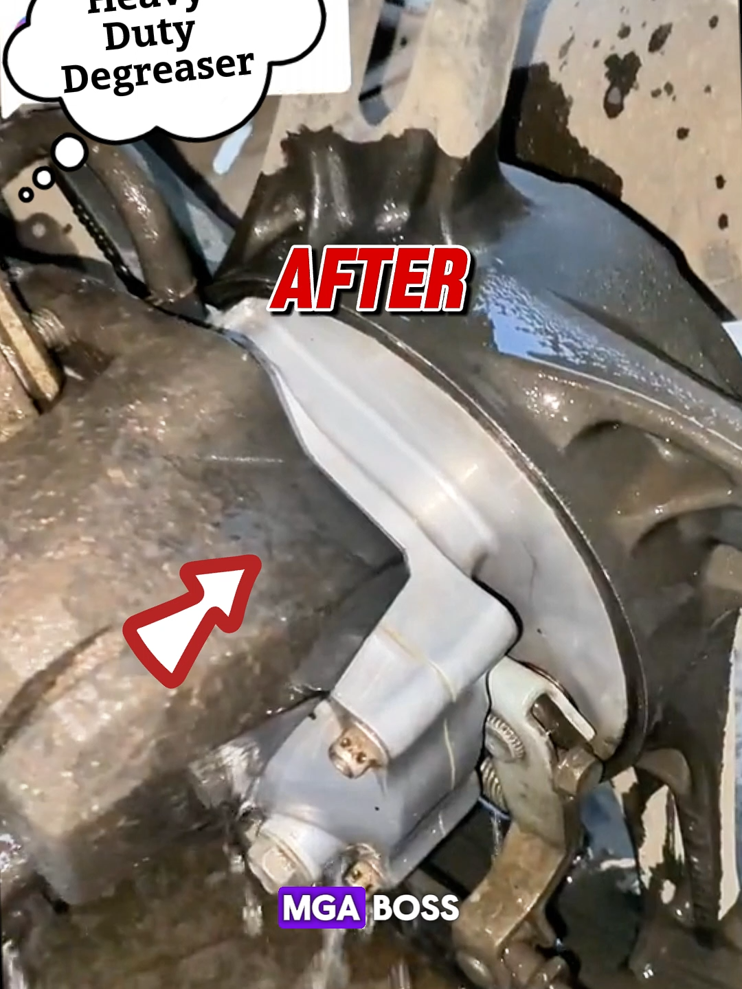 Tanggal grasa, safe sa pintura!#FUNTasticPayday #11.11BigPamaskoSale #heavydutydegreaser #degreaser#CarGlowLabPH1111 #motorcycle #enginecleaner #chain