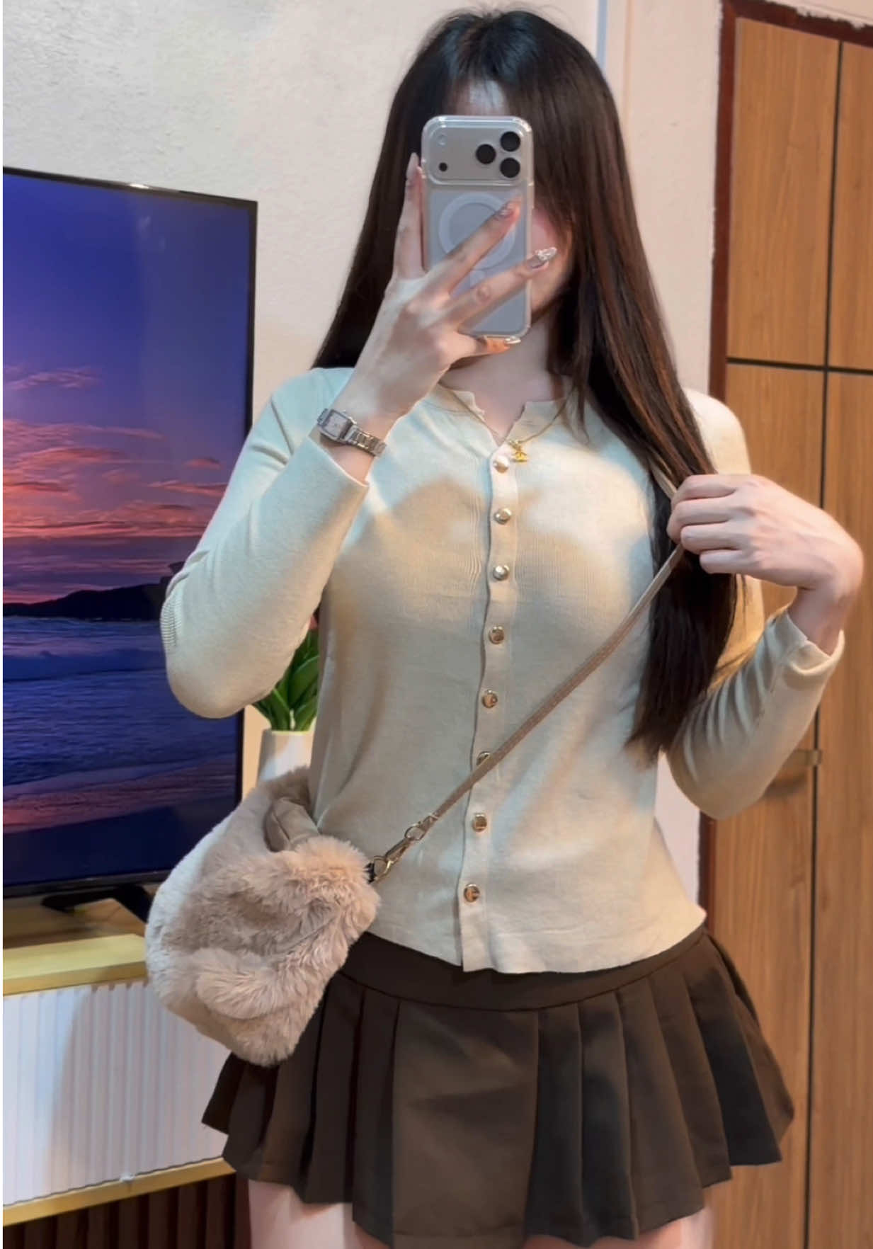 ตอบกลับ @PUNCH เรียบๆ🫶🏻✨ #เสื้อไหมพรมแฟชั่น 