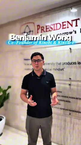 Calon-calon pengusaha masa depan, catat ya! 👀 Benjamin Wong, Co-Founder Kinobi dan Kinsure, berharap mahasiswa President University bisa menjadi generasi pengusaha berikutnya — mereka yang benar-benar tahu cara menjual! 😆 #PresidentUniversity #presuniv #facultyofbusiness #kinobi #kinsure 