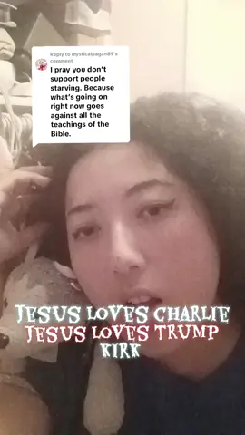 Replying to @mysticalpagan89 ☆Jesus Loves Charlie Kirk #donaldtrump 