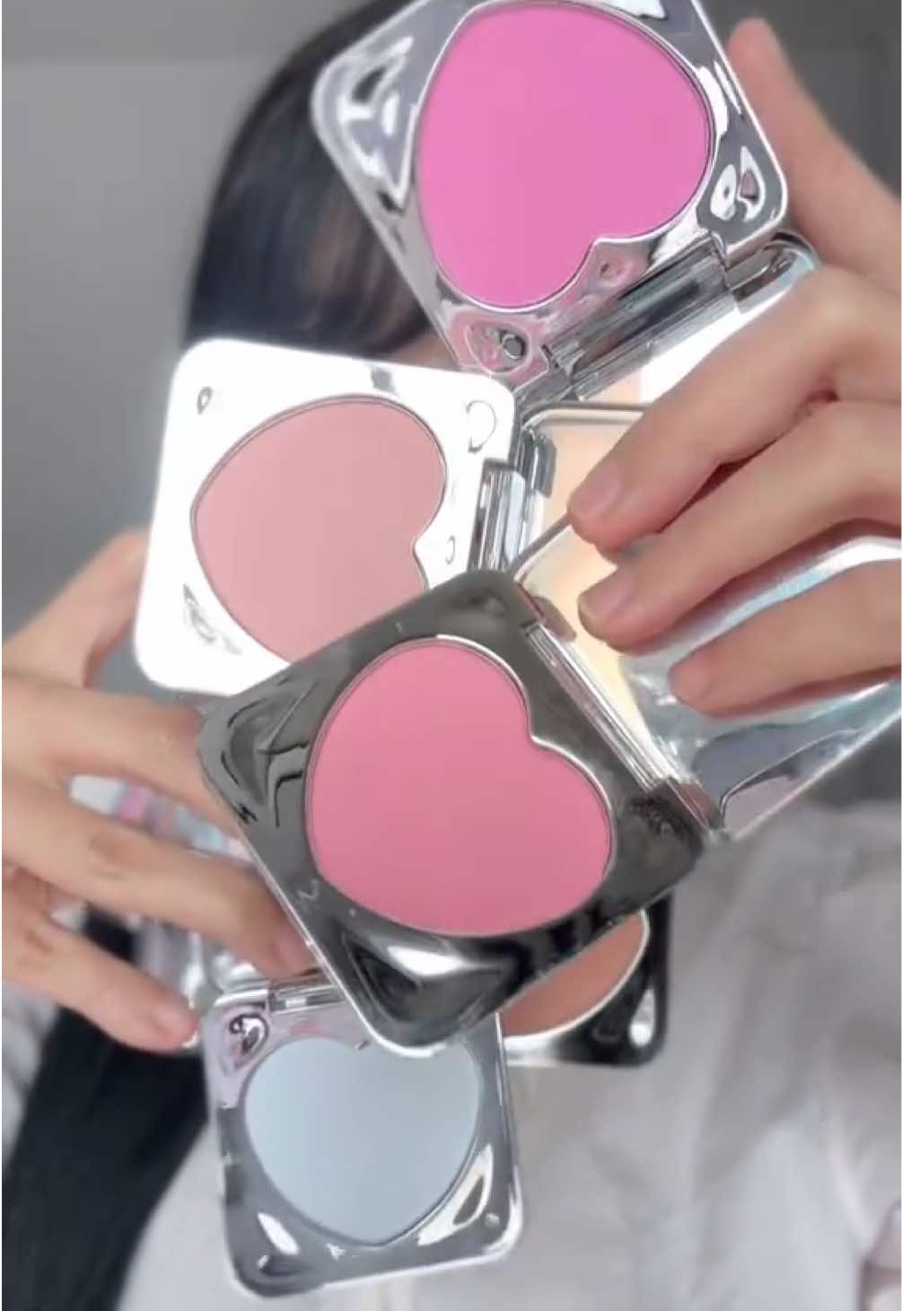 บลัชฝุ่น lovepotion 💘 neutral,cool tone บนผิวขาวเหลือง @LOVE POTION @Carddd #lovepotion #บลัชฝุ่นเลิฟโพชั่น 