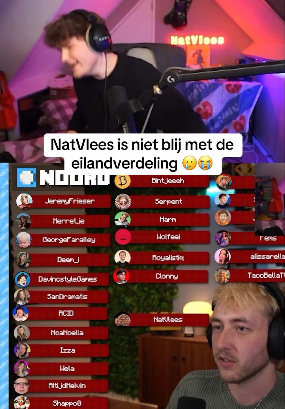 Ik doe mee aan Creator SMP Hardcore 3! (Twitch: NatVlees) #creatorsmp #minecrafthardcore #csmp 