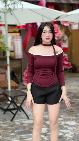 Áo trễ vai #aotrevai #aothunnu 