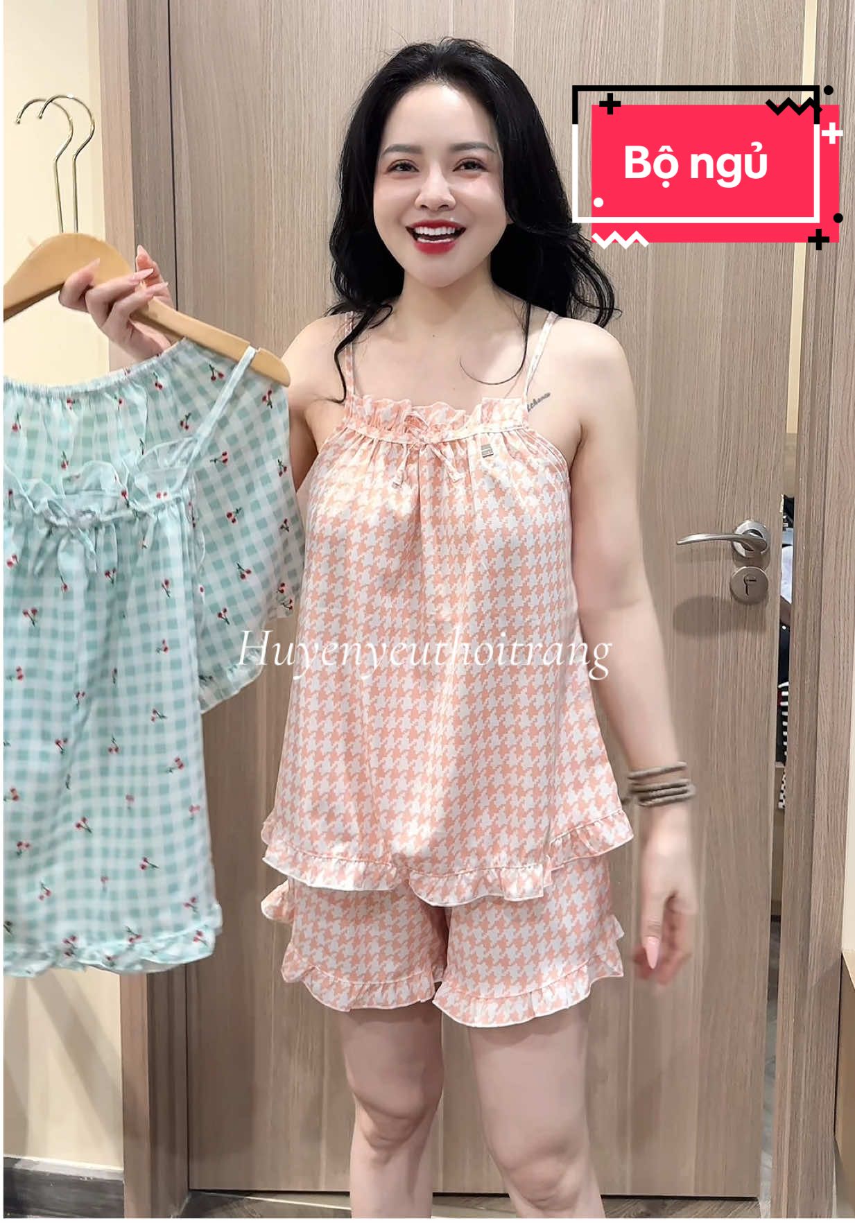 Bộ ngủ xinh nè #xuhuong #bongu 