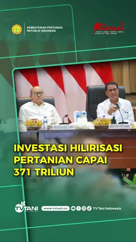 [07/11/25] Menteri Pertanian Andi Amran Sulaiman menggelar rapat koordinasi dalam rangka finalisasi program hilirisasi perkebunan dan industri yang dipimpin oleh Mentan Amran bersama Menteri Investasi dan Hilirisasi, Kepala BKPM, Kepala BPI Danantara serta Kepala BP BUMN, COO Danantara di Auditorium F Kantor Pusat Kementerian Pertanian Jakarta.  #kementerianpertanian #hilirisasipertanian #pertanianindonesia #tvtaniindonesia 