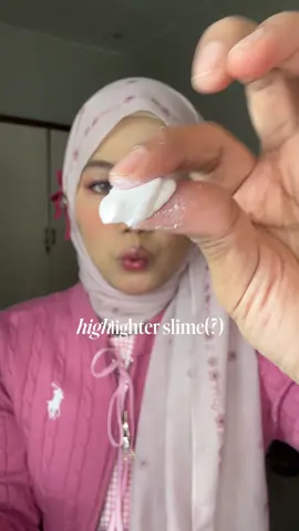 slime tapi highlighter?! tapi kaya slimee?!!🤤💗 #slimehighlighter  #focallure #highlighter 