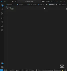 Nhập Môn Lập Trình Python Nâng Cao #VSCode #Python #TikTokAwardsVN #LearnOnTikTok 