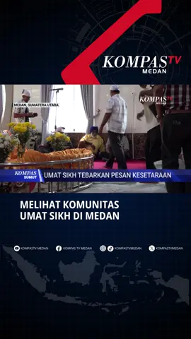 Umat Sikh Tebarkan Pesan Kesetaraan Suasana khidmat tampak di Gurdwara Sri Guru Nanak Dev Ji, Jalan Teuku Umar, Medan, saat umat Sikh melaksanakan ibadah. Tempat ibadah ini tak hanya menjadi rumah spiritual, tetapi juga pusat kegiatan sosial umat Sikh. Melalui berbagai aktivitas berbagi, umat Sikh di Medan terus menebarkan pesan kesetaraan dan kebersamaan. #sikh #tradisilangar #gurdwarasrigurunanakdevji #medan #berita #sumut