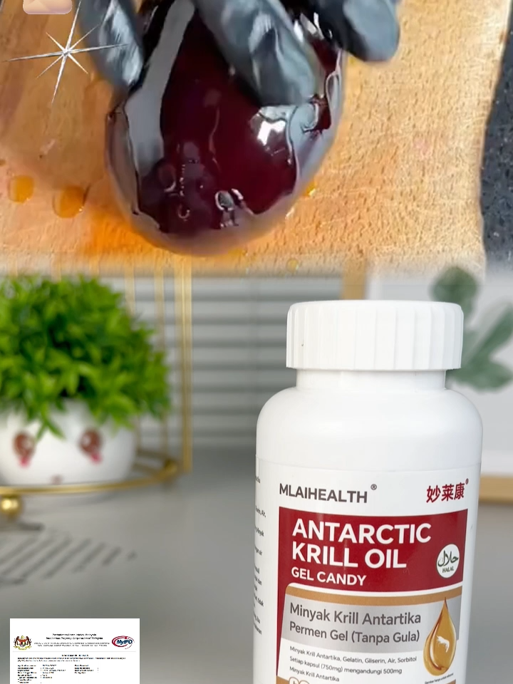 R【Harga Istimewa】Mengandungi bahan-bahan krill Antartika dan minyak ikan berkualiti tinggi, melindungi kesihatan kardiovaskular dan otak, serta meremajakan! Pesan sekarang dan nikmati harga terendah!-634955