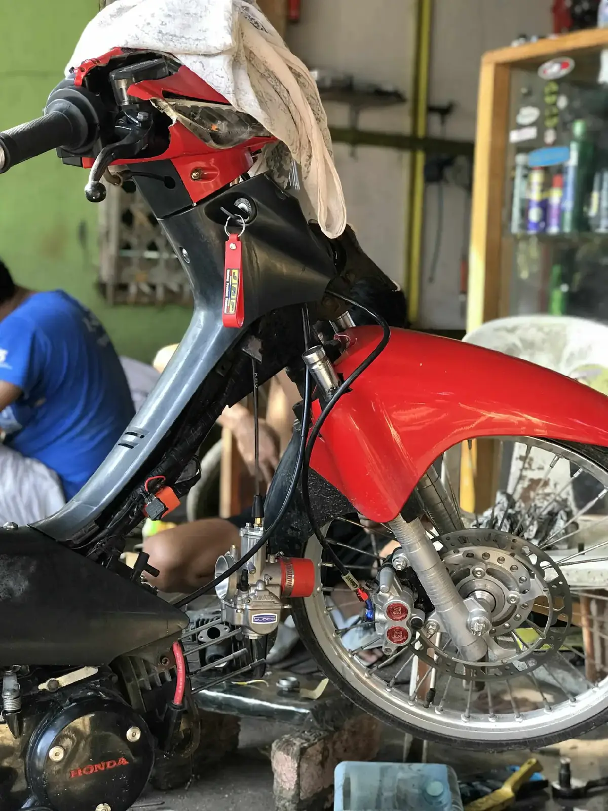 guba napd pastilan#wave100 #streetbikeconceptproject🇹🇭 #thailand🇹🇭 #projectbike #fyp 