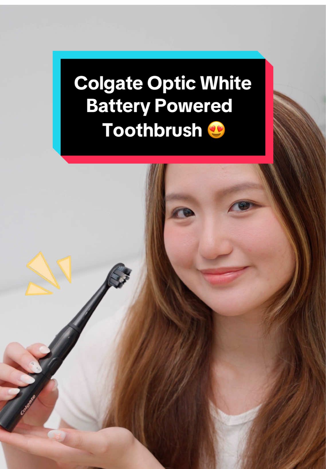The glow-up secret I’m done gatekeeping ✨ Meet the Colgate Optic White Battery Powered Toothbrush! 25,000 strokes/min and Starts Whitening from Day 1 for a brighter smile.  #Colgate #ColgateOpticWhite #Toothbrush #Electrictoothbrush #Teethwhitening 