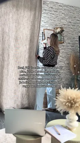 Parce qu’un jour j’ai osé commencer.. 🥹 Tape ton prénom et je t’apprend à monter ton bizz en démarrant de 0 ✨ #pourtoi #businessenligne 