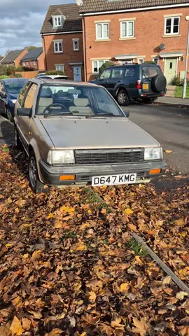 1987 Nissan Micra 🚗  #NissanMicra #80s #classic #cars #80scar 
