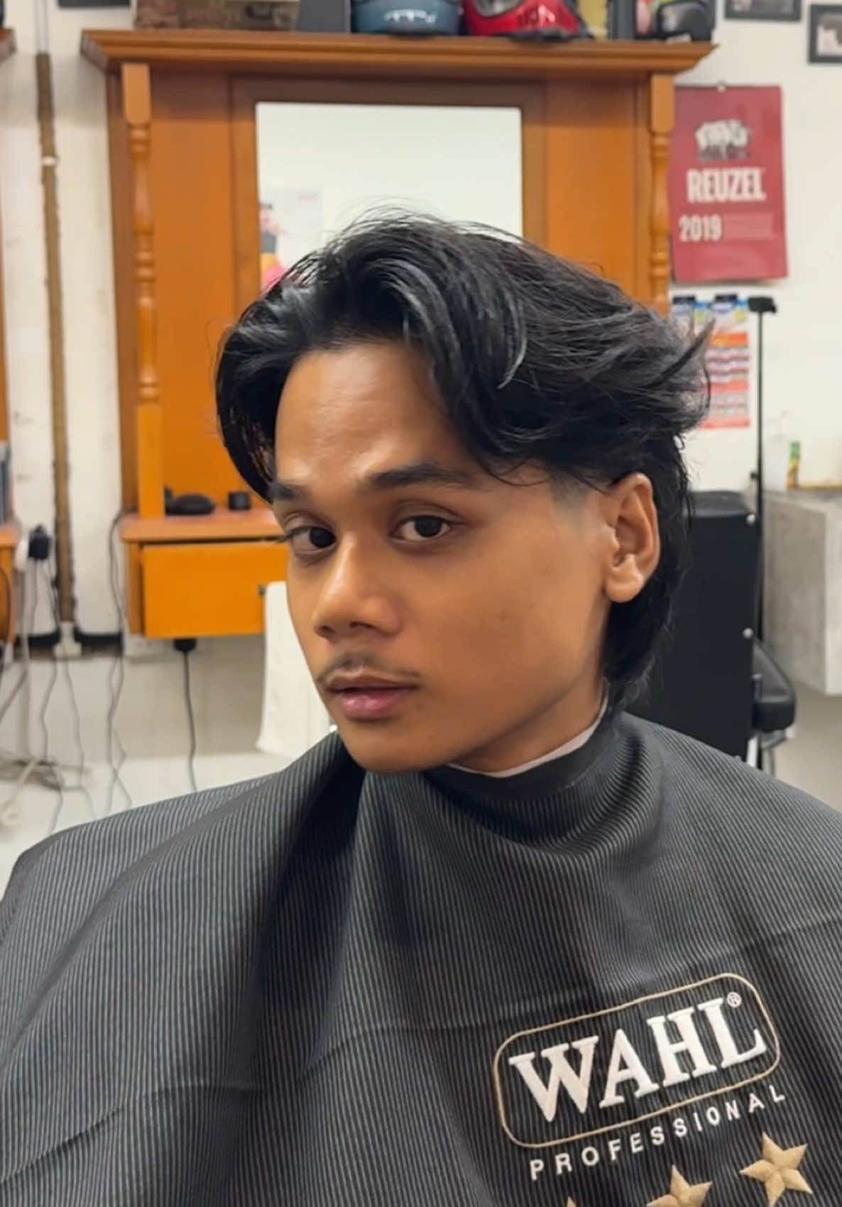 H20 + Moon Balm by Cosmic Grooming. Soft lotion-like texture for easy application. Light matte effect.  Suitable from long to short style!  #cosmicgrooming #moonbalm #claybased #mensgrooming #hairclay 