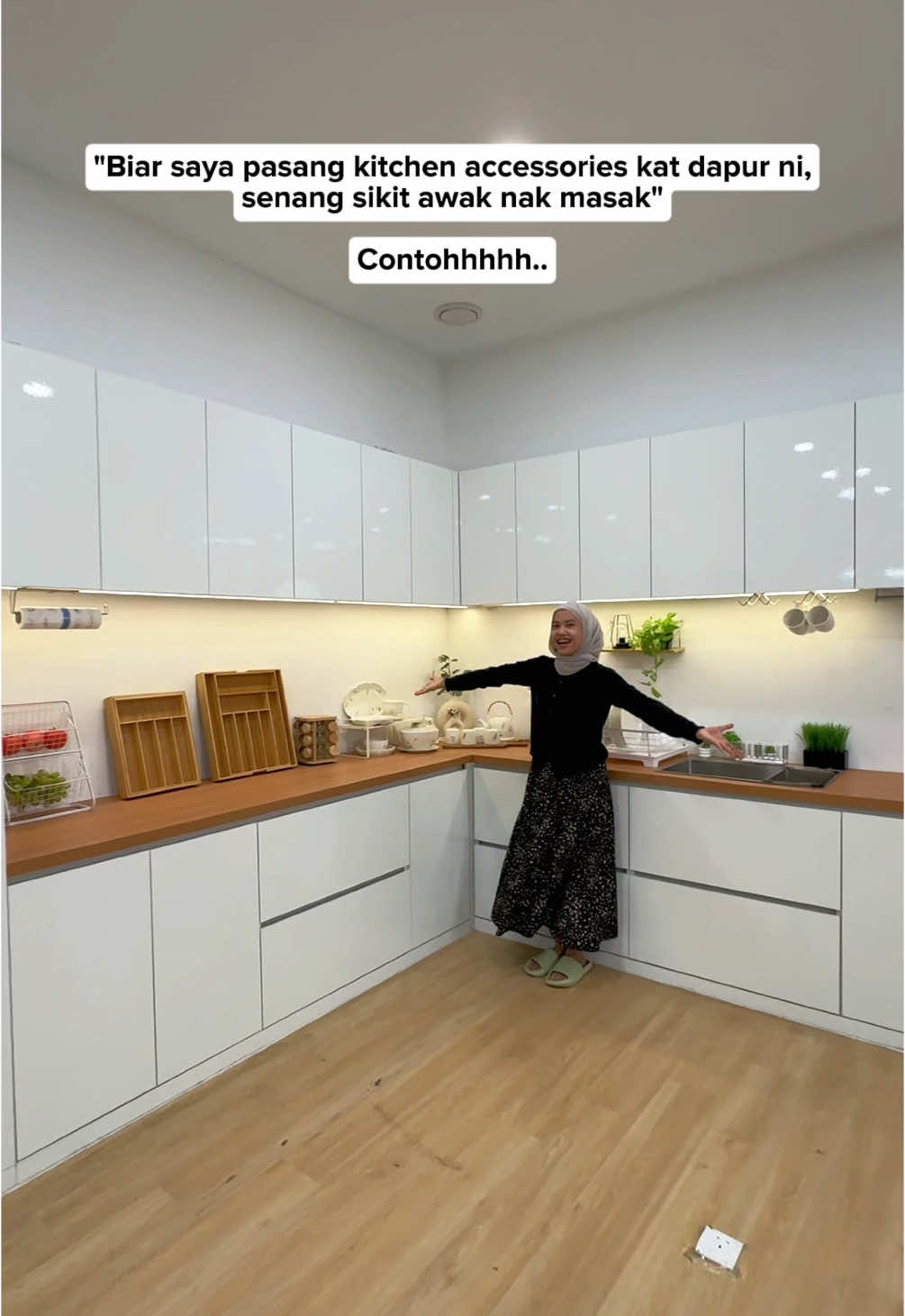 Full senyum kalau dapat ayat ni dari husband kan🤭 #foryoupage #fyp #keyngroup #kitchenaccessories #fypシ #kitchenorganizer #organizersonly #kabinetdapur 