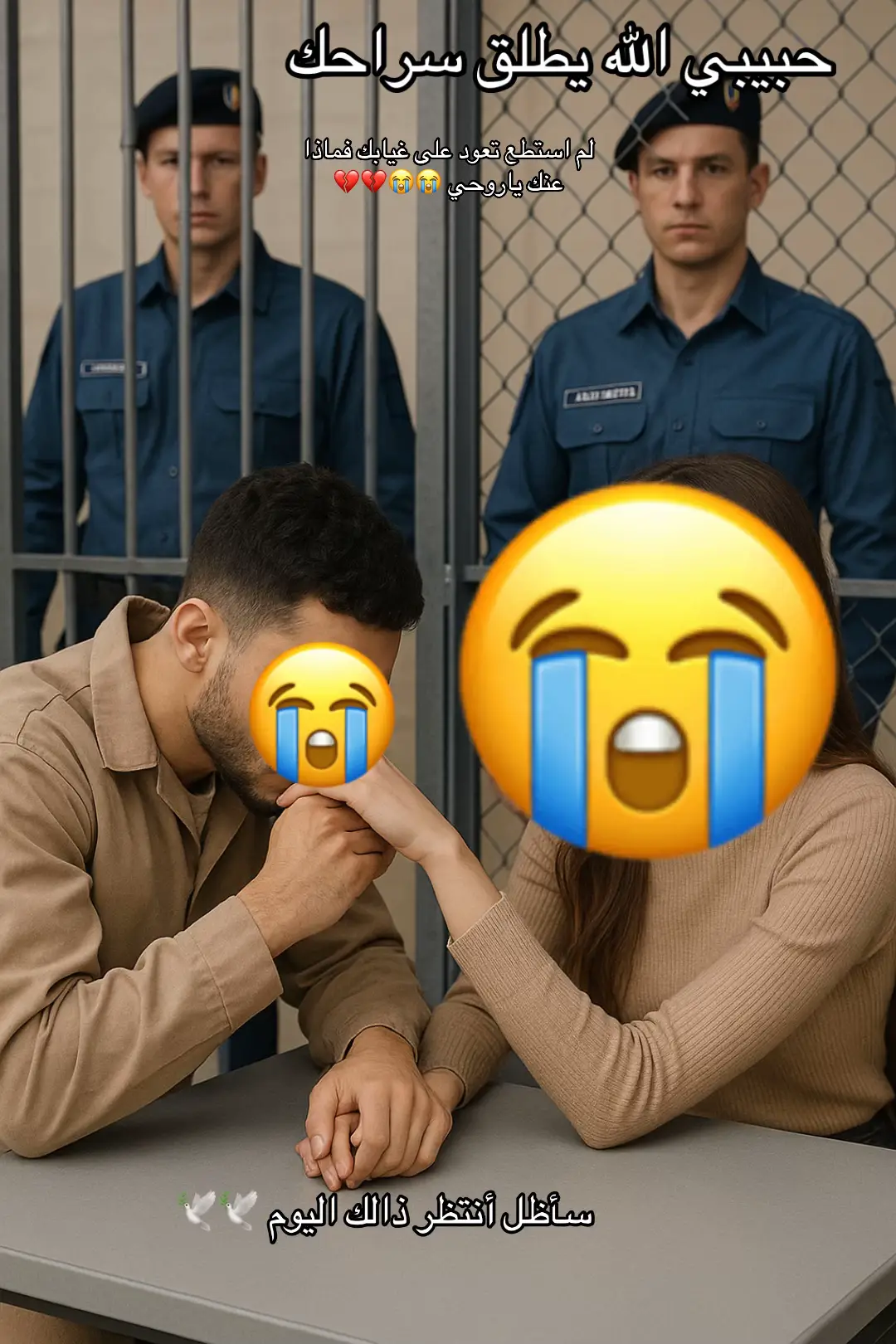 #حزن_غياب_وجع_فراق_دموع_خذلان_صدمة #عفو_ملكي_للسجناء #مغرب 