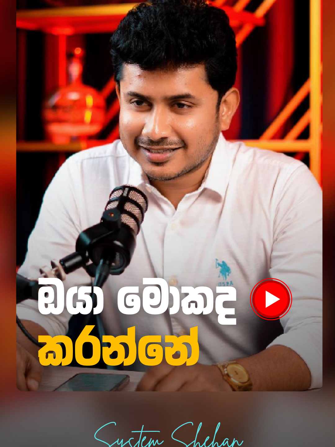 ඔයා මොකද කරන්නේ 😉 #SystemShehan #shehanwijesurendra #Accounting