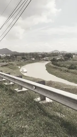 truk box ditabrak sampe nyebur di sungai, kasian bapak nya 😭