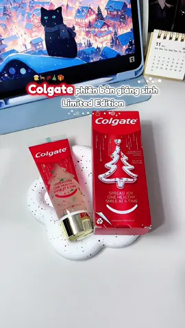Kem đánh răng Colgate phiên bản giới hạn, mùa giáng sinh ❄️🎄☃️🎅🎁  #kemdanhrang #colgatevne#kemdanhranggiangsinhe#kemdanhrangcolgategiangsinhe