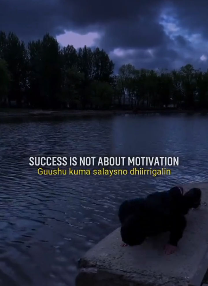 2:37pm  |  7/11/2024  |  success is not about motivation . . #ibrahvipes  #ronaldomotivation  #SelfImprovement  #somalimotivation 