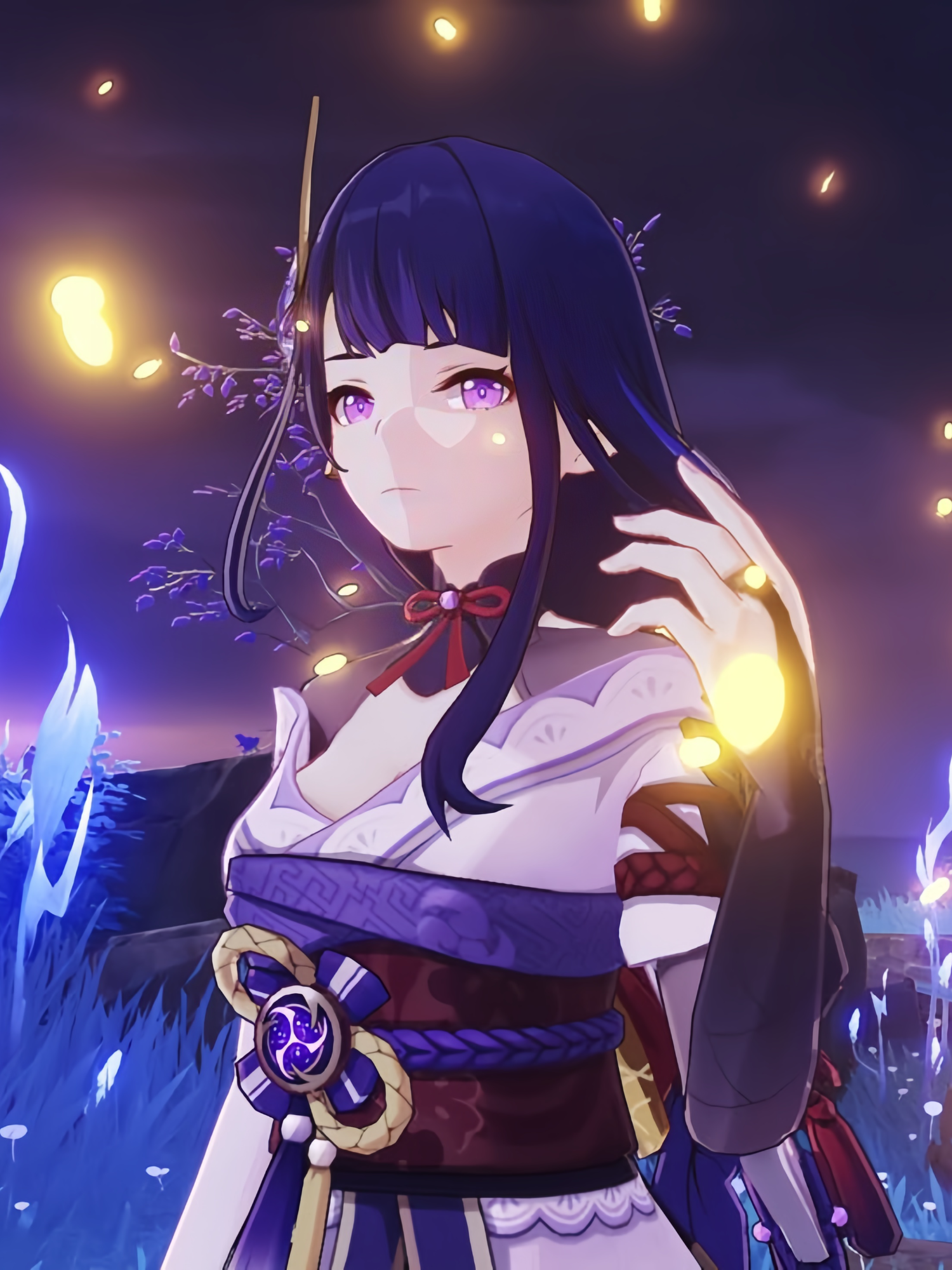 💜.  #genshinimpactedit #raiden #hoyoverse #fyp