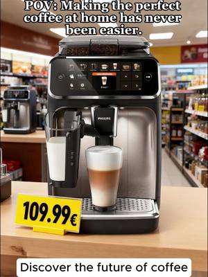 Taste the smooth side of technology – Philips LatteGo.