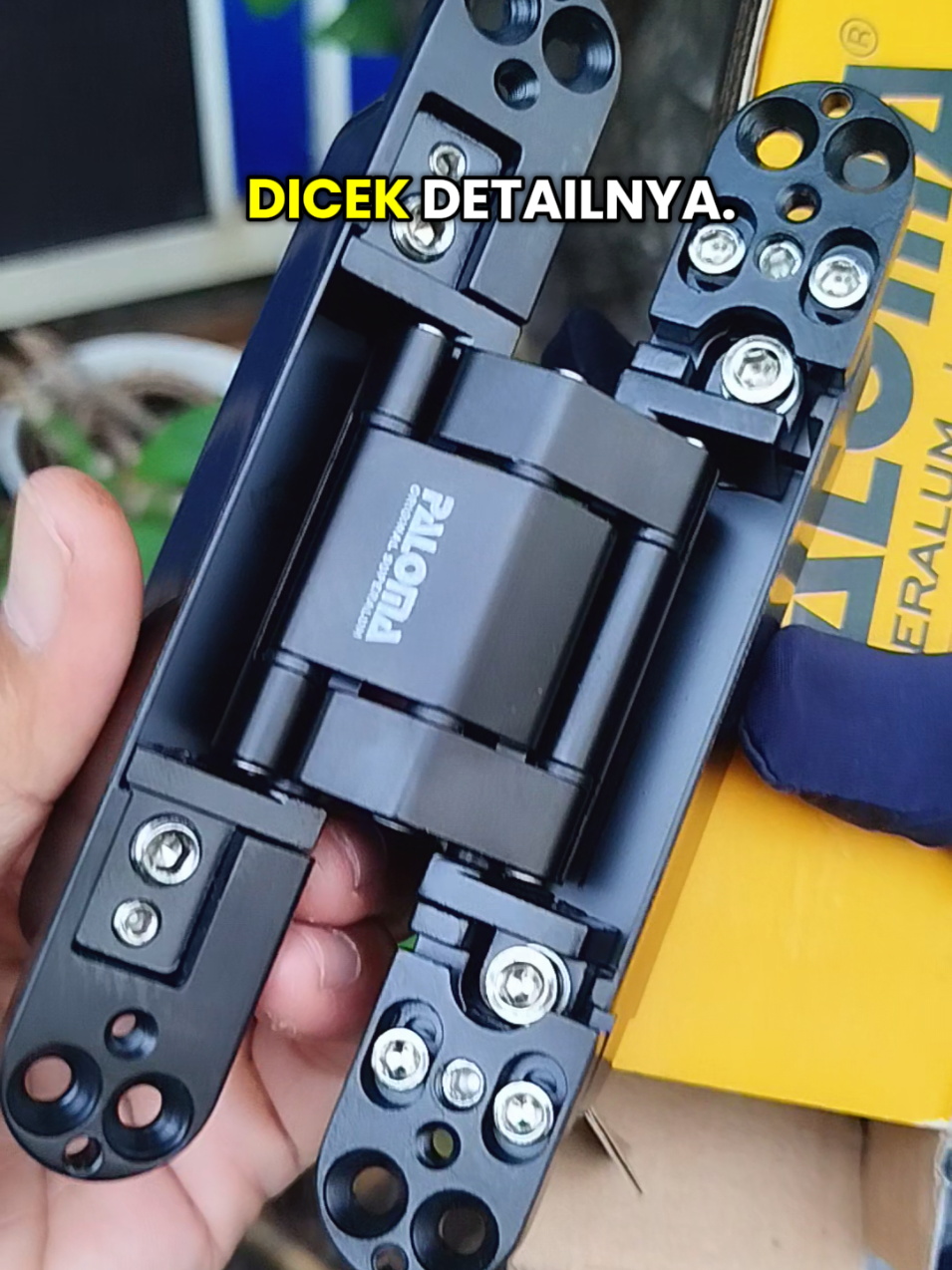 PALOMA Engsel Tanam Invisible Adjustable Hinge Superalum #engsel #paloma #engselpintu #engselpinturumah #pinturumah 