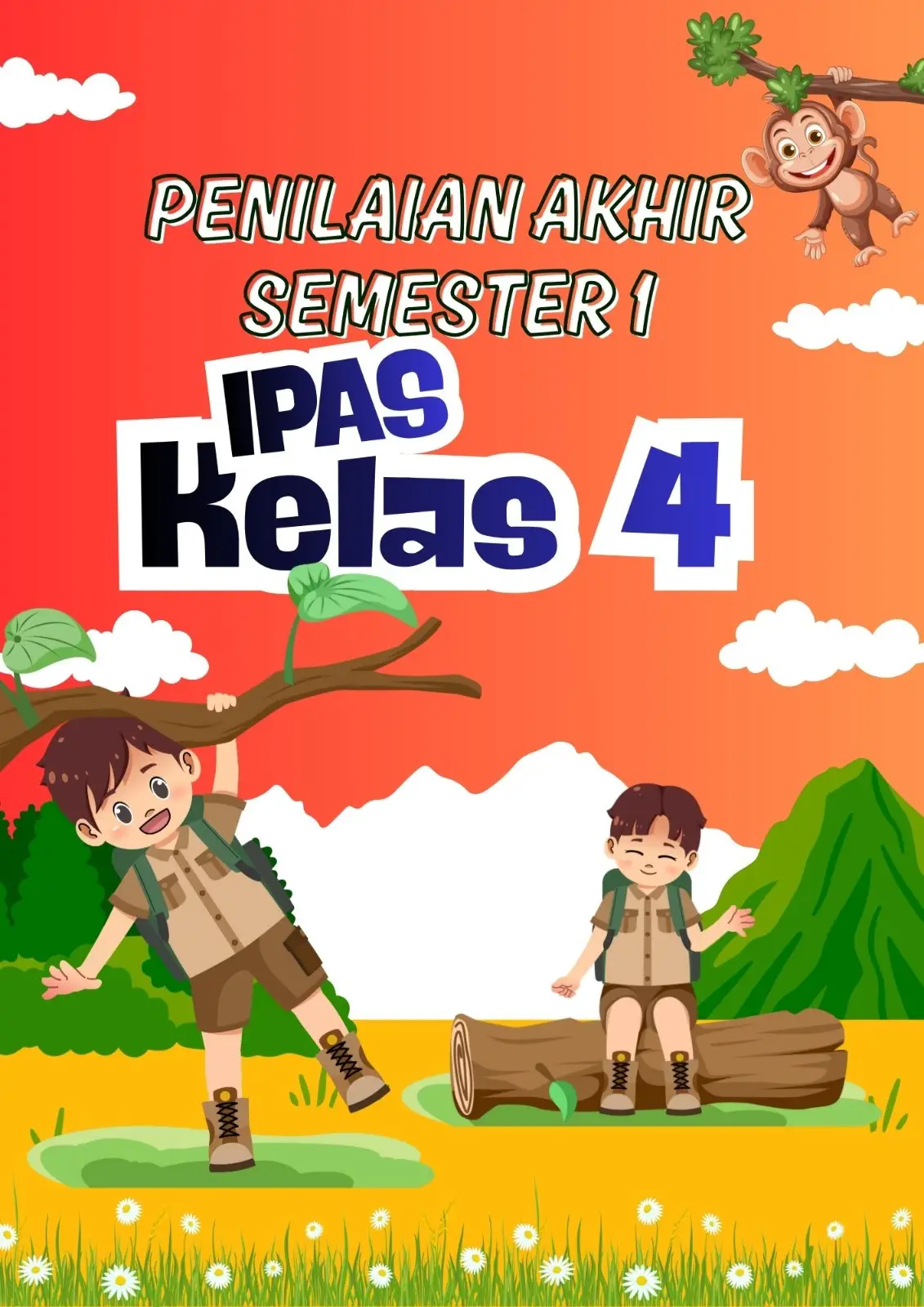 Penilaian Akhir Semester 1 IPAS Kelas 4 Tahun 2025/2026 Semoga bermanfaat. #soal #lkpd #penilaianakhirsemester #kelas4 #ipas 