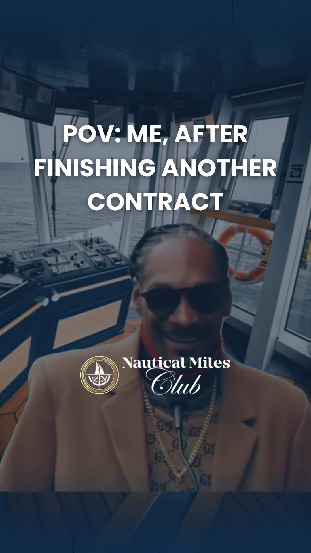 Main character energy 👑 #seafarers #nauticalmilesclub #maritime #ship #shiplife  