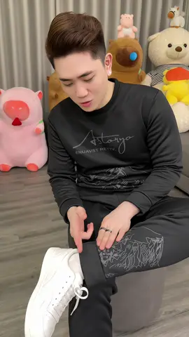 Bộ Quần Áo Nỉ Thu Đông Lót Bôn