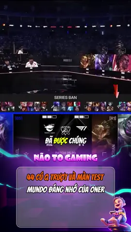 44 cú Q trượt và màn test Mundo đáng nhớ của Oner #naotogaming #lienminhhuyenthoai #t1 #oner #mundo 
