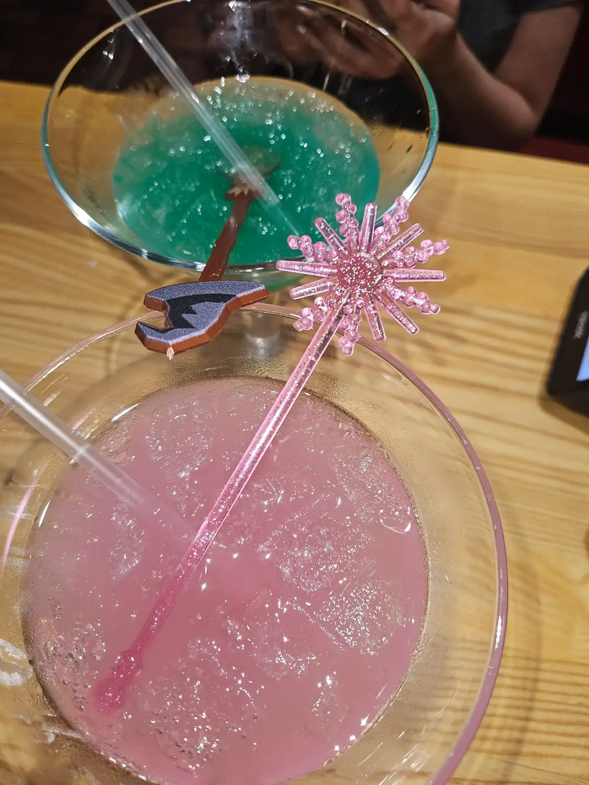 I think this was 30 the price for the Mary's was not bad yall for the wicked collection this year $6 also S/O to our waitress she gave us the other stirring top for our half iykyk  #postdance #group7 #wicked  @Jolie Haley @Anais y Jolie 