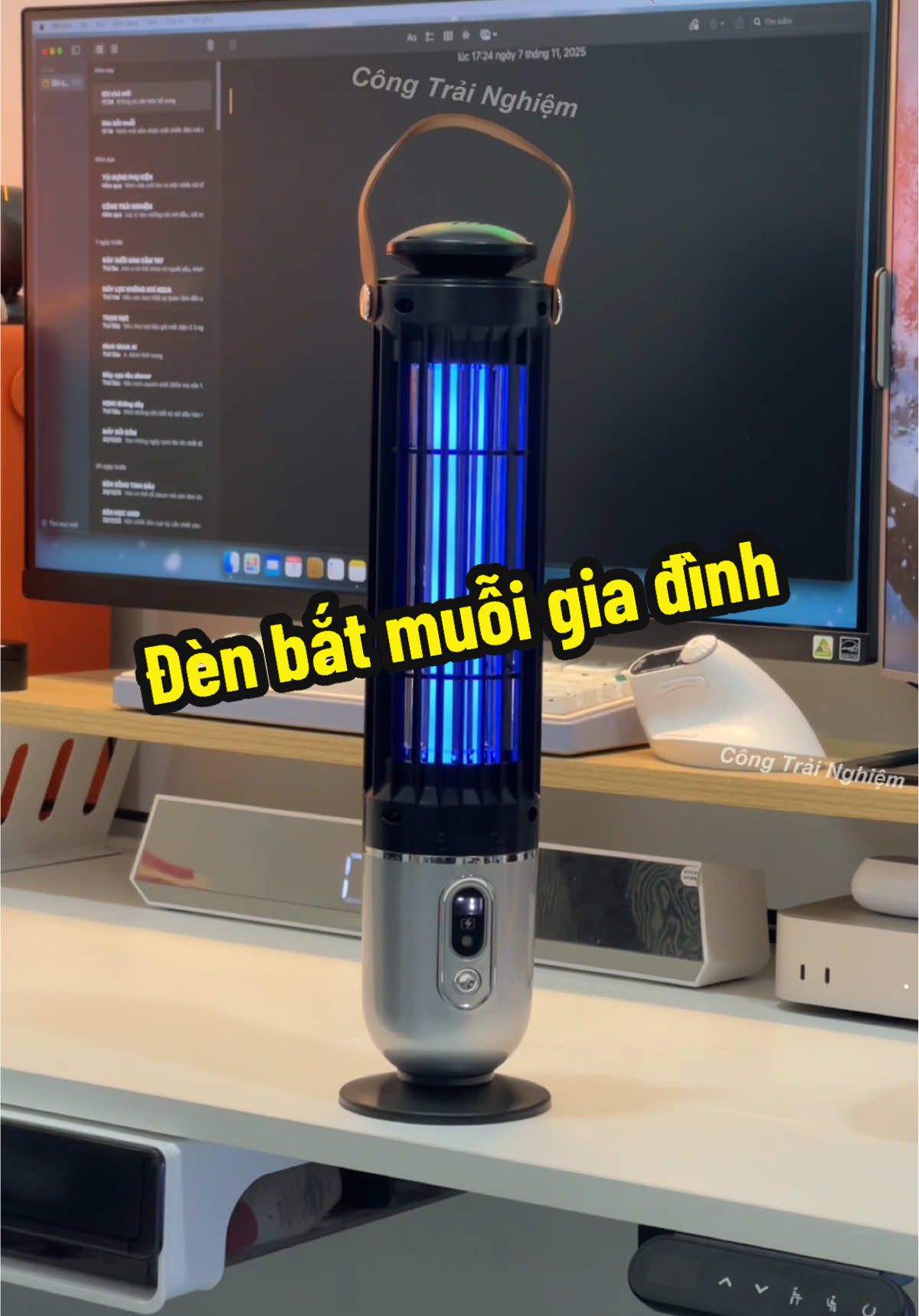 Đèn bắt muỗi gia đình #denbatmuoi #denbatmuoithongminh #denbatmuoigiadinh #xuhuong 