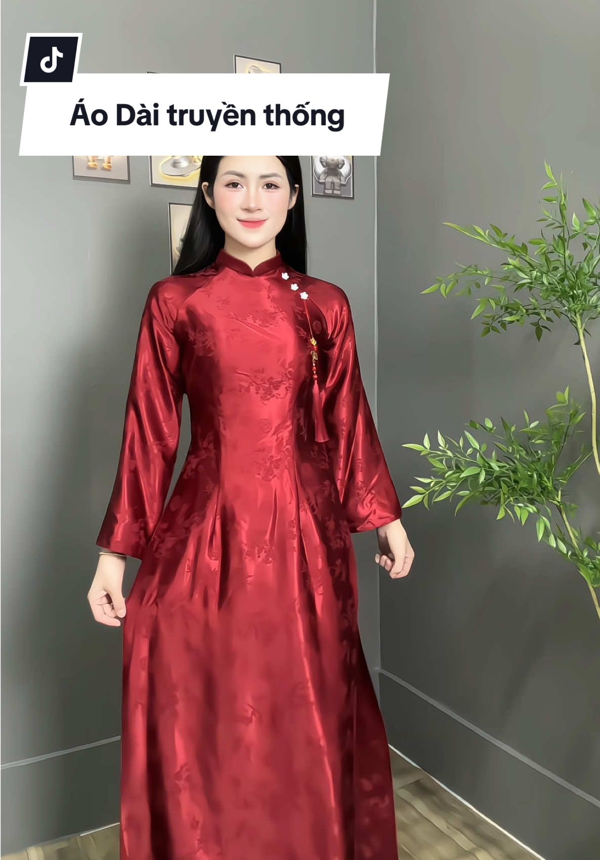 Áo dài truyền thống Thảo Vân mặc Tết xinh quá các ce ơi #aodai #aodaitet #aodaitruyenthong #aodaitet2026 #aodaimactet  @Phùng Dung - Mẹ Cu Bo Review  @Phùng Dung - Mẹ Cu Bo Review  @Phùng Dung - Mẹ Cu Bo Review 