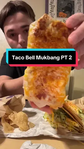 Get yourself Taco Bell today! #tacobell #tacobellmukbang #Foodie #fyp #xyzbca 