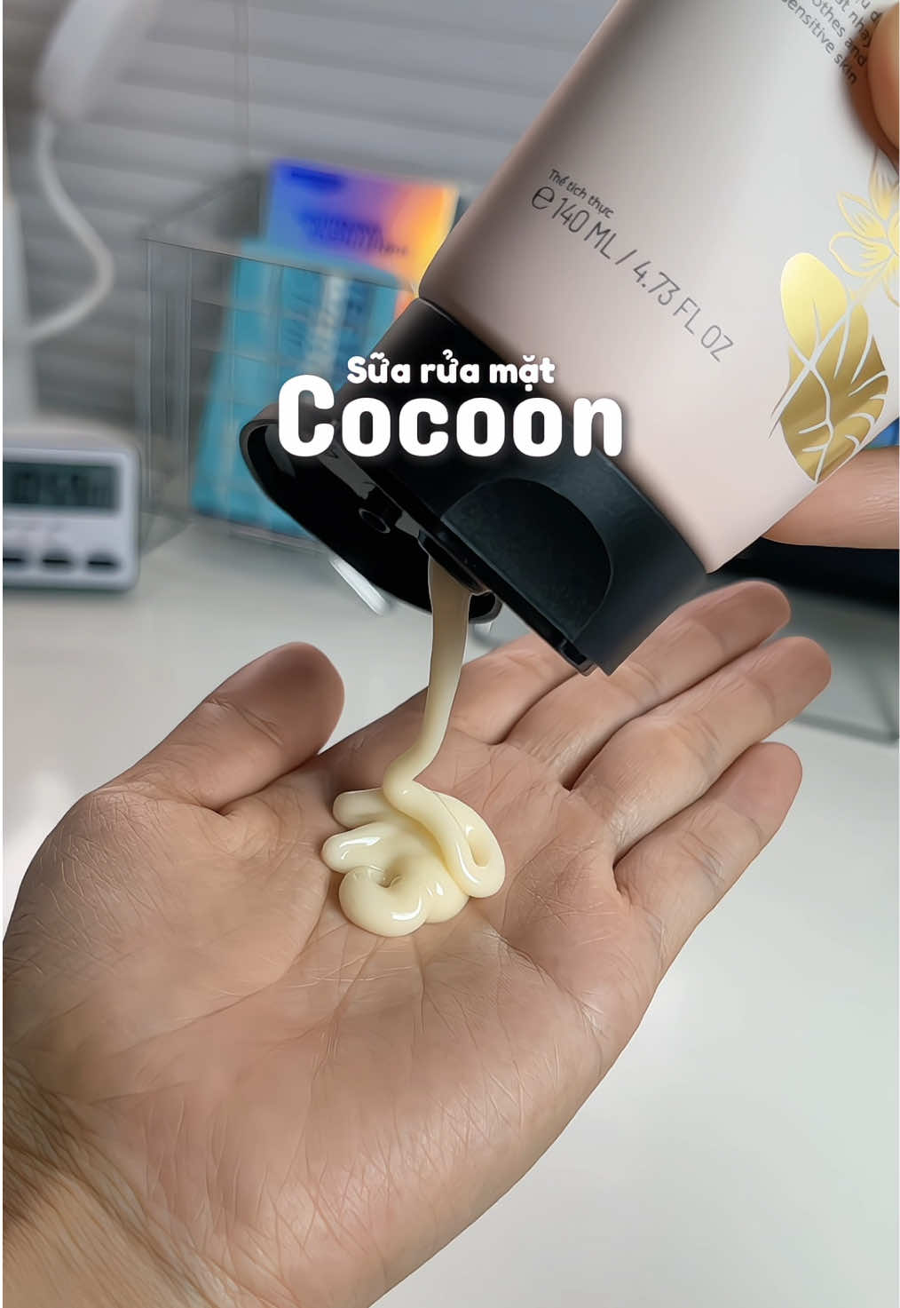Sữa rửa mặt Cocoon chân ái cho làn da nhạy cảm #unboxing #cocoon #suaruamat #cocoonvietnam #skincare 