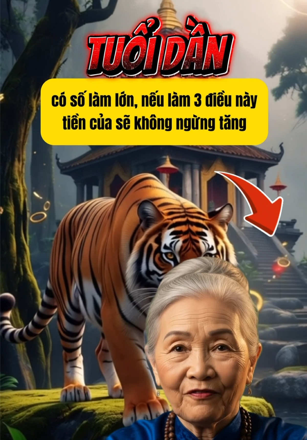 Người tuổi Dần có số làm lớn #tuvi12congiap #tuvi #phongthuytamlinh #tuoidan #phongthuy 