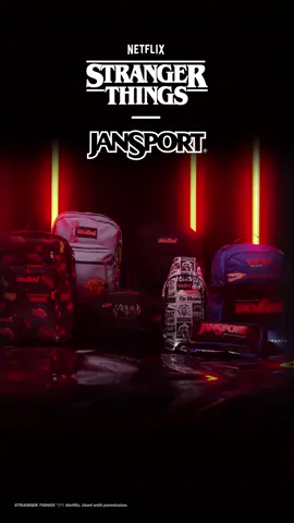 Stranger Things X JanSport Enter The Rift Always with you, until the end🔥🎒 #JanSportXStrangerThing #jansport #backpack #thetravelstore #netflix 