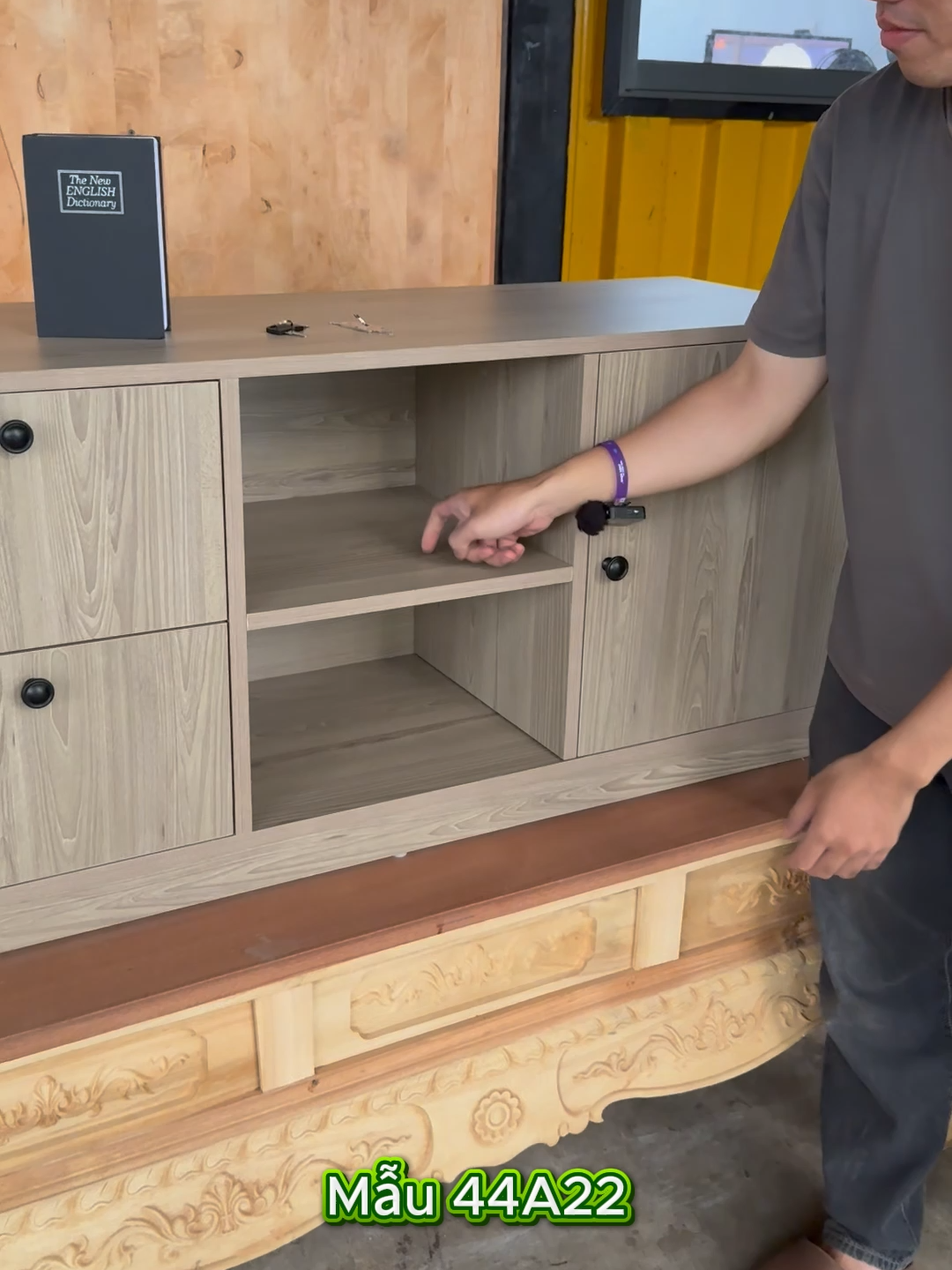 Kệ Tủ Đồ Có Ngăn Bí Mật Để Vàng  #KeTuDo #HiddenStorage #smart #xuonggohonai #viral #viralvideo