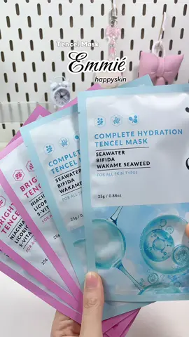 Đắp êm lắm nha giá còn hssv nữa ưng quá trời luôn #happyskin #emmiebyhappyskin #tencelmask #matnavaisinhhoc #matnaemmie 