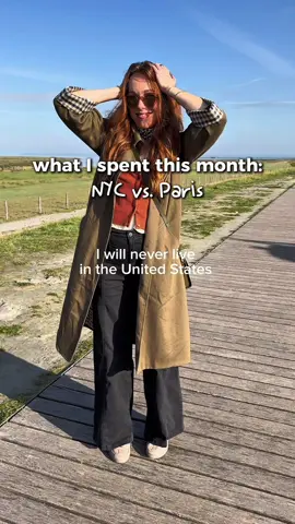 NYC - we see you & are rooting you on 💪🏼🥹  What I spent this month as an American living in Paris vs. what I spent living in New York City  ##nyc##american