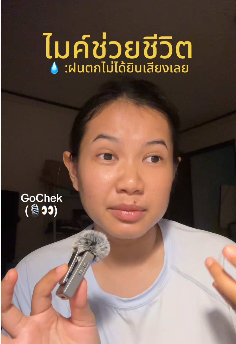 ไมโครโฟนไร้สาย GoChek 