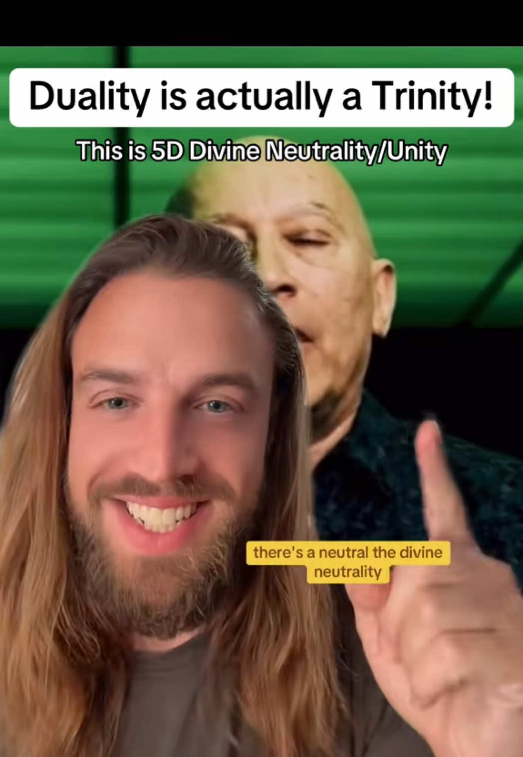 Duality is actually a trinity! 😇 @Dan The Happiness Coach #bashar #duality #trinity #spiritualtiktok #5d 