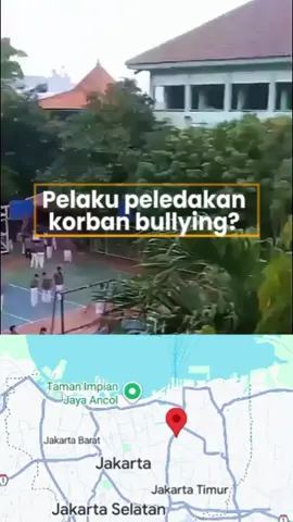 pelaku peledakan bom rakitan SMAN 72 Jakarta adalah korban bullying? #bom #sman72 #jakarta 