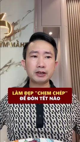 Làm đẹp chem chép để đón Tết nào chị em ơi #bacsytuanduong #thammytuanduong #thammy #lamdep 