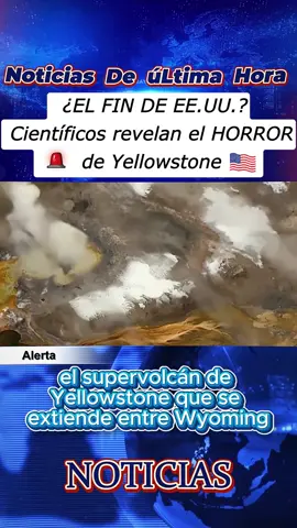NASA CONFIRMA: Tierra se ELEVA en Yellowstone ¿ERUPCIÓN INMINENTE?#NASA #Yellowstone #Erupción