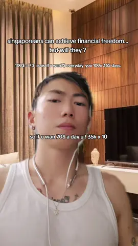 assuming if you do not pay for rent or u make wayy more... then u can lorh... #money #finance 