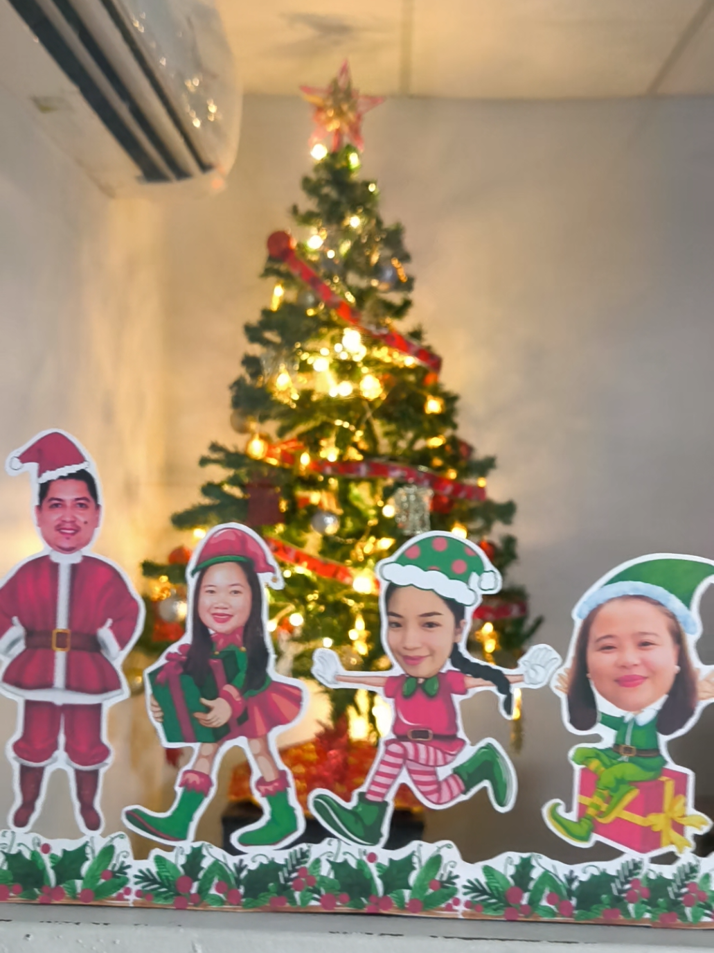 Office Christmas Decor 🎄🌟 #officechristmasdecor #DIY #diychristmasdecor  #chrismasdecoration 