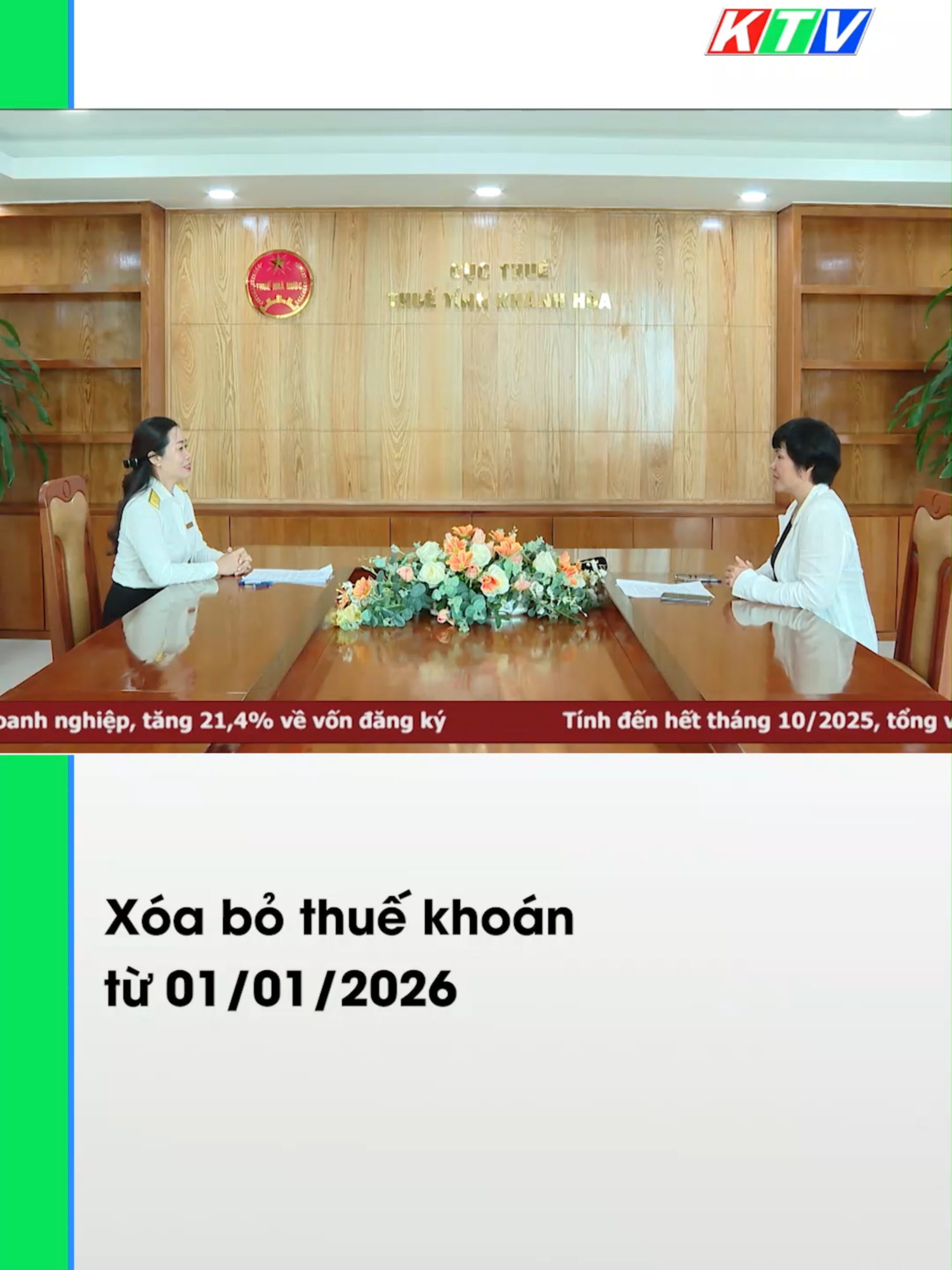 Xóa bỏ thuế khoán từ 01-01-2026 #baokhanhhoa #truyenhinhkhanhhoa #tintuckhanhhoa #tiktoknews #news